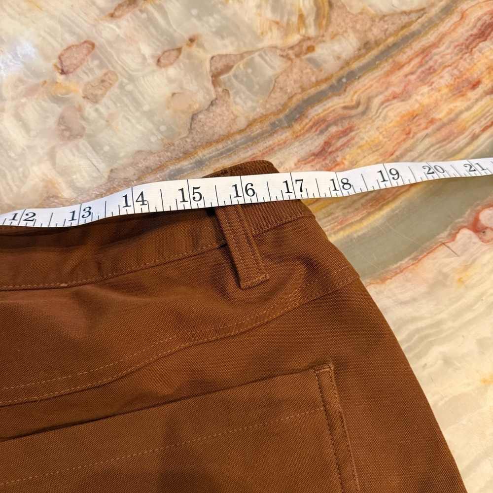 Lululemon Mens ABC Pant Copper Brown Flat Front Stretch 5-Pockets Size 33 - Picture 4 of 6